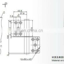 JL233J Hot Sale Standard Stainless Steel External Hinge thumbnail-5