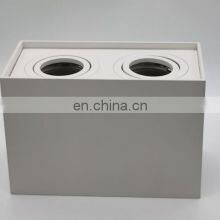 Rectangular Down Light Aluminium Surface Mounted Ceiling Down Light GU10 Double Heads LED Spot Light thumbnail-3