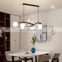 Nordic LED Pendant Lamp Bar Decor Led Chandeliers For Restaurant Lving Room Modern Simple Long Hanging Lighting thumbnail-3