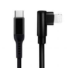 USB C to Lightning Cable Right Angle 3.3ft Ideal for Playing Games IPhone 90 Degree Fast Charging Cable for IPhone 13 Pro Max