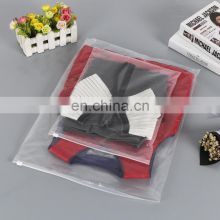 Hot Selling custom Eco friendly poly Zipper Resealable Clothes Packaging Frosted Plastic Ziplock Bag