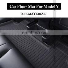2022 XPE All Weather Car Mats for Tesla Model Y Customized 3D Car Floor Mat for 2022 Model Y Trunk Cargo Liners Car Accessories thumbnail-3