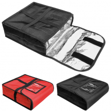Insulated Pizza Delivery Bag for Carry Hot Carrier Warmer Food Delivery Bag Insulated Grocery Cooler Bags for Catering Doordash thumbnail-4