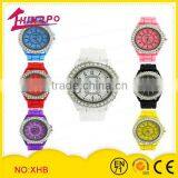 Colorful Silicone Royal Diamond Watches thumbnail-1
