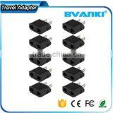 Unique Custom Printing World Black EU/AU to US AC Power Plug Travel Converter Adapter Universal Travel Adapter China Supplier thumbnail-3