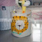 Cute Animal Designs Kids Laundry Basket Toy Basket Laundry Hamper Toy Storage Bins thumbnail-4