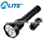 Rechargeable 5 Modes 9 LED XML T6 Highlight Torch Flashlight thumbnail-1