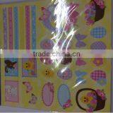 New Design in Stack Easter Bunny Stickers thumbnail-2