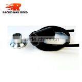 2015 Auto Universal Aluminum Blow off Valve Adapter 34mm Flange With Silicone Hose