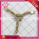 Fashion T Shape Arcylic Beads Rhinestone Shoe Decorationl Sandals Ornaments for Ladies thumbnail-3