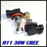 2015 New Product H11 30W 6 LED Fog Car Light