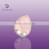 PINK Cabochon Stone Flat Back Cabochon Glass Stone in Bulk thumbnail-2