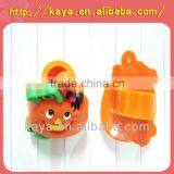 Soft PVC Pencil Cap With Pumpkin Shape thumbnail-1