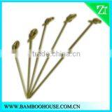 12cm Bamboo Knot Skewer Stick Pick Party Use