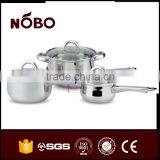 High Quality 201 Stainless Steel Nonstick Cookware Sets thumbnail-3