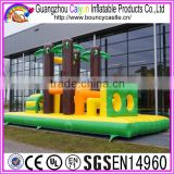 Giant jungle inflatable obstacle course for sale
