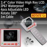 2.4" LCD Video Borescope Endoscope Snake Pipe Cable Inspection Camera thumbnail-2