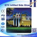 Infilled Side Glow Cable Plastic Optic Fiber Cable