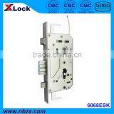 60mm Backset & 68mm CC Distance, Security Door Fingerprint/IC Card/Coded Lock Electronic Lock Body 6068ESK, thumbnail-2