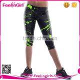 HOT Wholesale Custom Womens Printed Leggings Tights Quality Choice thumbnail-4