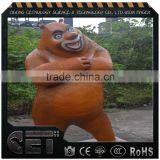 Life Size Animal Replica Bear Sculpture Shopping Mall Decoration thumbnail-2