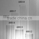 Clear Tall Cylinder Wedding Vases thumbnail-1