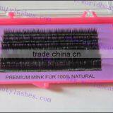 Individual Siberian Mink Fur Eyelash Extensions for Sale Custom Logo Mink Lashes thumbnail-3