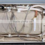 CUPC Freestanding Corner Tub,whirlpool Bubble Massage Tub Shower Combo 110v thumbnail-5