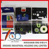 Compatible for Laminated TZ Label Printer Tape 12mm Black on Silver TZ-931 thumbnail-3