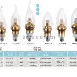 5W Energy Saving LED Candle Light Bulbs 3W 4W 5W for E12 E14 E27 thumbnail-1