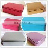Luan Tin Can Manufacturer Printing Rectangle Thin Cigarette Tin Box