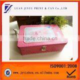 New Style Rectangular Storage Tins With Lock Design
