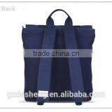 2015 Guangzhou Factory High Quanlity Jeans Backpack With Real Leather thumbnail-4