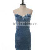 Ladies Latest Smart Casual Denim Dress Designs thumbnail-2
