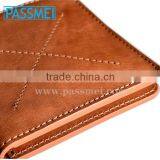 Top Quality Factory Price Custom Mens Leather Zip Slim Wallet thumbnail-4