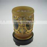 Eco-friendly New Designed Jade Rotating Brush Holder Pen Container Tubular Penrack thumbnail-4