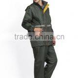 Newest Raincoat Factory High Quality Electrostatic Prevention Raincoat Suit With Pant for Men thumbnail-4