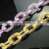 3.4-3.6mm Flat Shape With Pattern Shape Chain