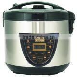 4L 5L 6L Multi Rice Cooker Stainless Steel Outer Shell