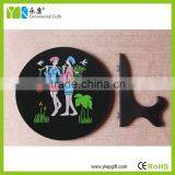 Young Ladies Plate Round Shape Cheap Bulk Personalized Opening Ceremony Gifts thumbnail-5