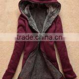 Hoodie,Custom Hoodies,100%Cotton Bulk Pullove Wholesale Plain Side Zip Hoodies for Women