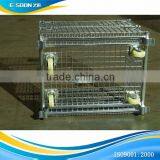 Box Wire Cage/wheel Metal Bin/pallet Cargo Trolley thumbnail-4
