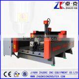 4 Axis 600MM High Z-Axis Stone CNC Carving Machine For Tombstone ZK-1325 With PCI NcStudio Control System