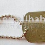 Fancy Engraved Metal Dog Tag