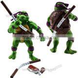 6PCS Teenage Mutant Ninja Turtles TMNT Master Splinter/Da Vinci Classic 5" Action Figure Loose thumbnail-3