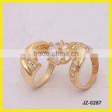 Lucky Stone Finger Gold Couple Ring Ring Design for Couples thumbnail-1