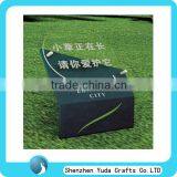 Curved Durable Elegant Sign in Floor Stand Custom Printed Acrylic Sign for Park High Quality Cheap