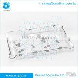 Hot Sale Plastic Wedding Food Cake Fruit Serving Tray thumbnail-2