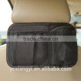 Simple Mesh Canvas Back Seat Organizer, Car Back Seat Durable Storage Bag Organizer for Bussiness Baby Nursery thumbnail-3