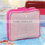 High Quality Oxford Fabric Travelling Mesh Bag for Storage Cloths